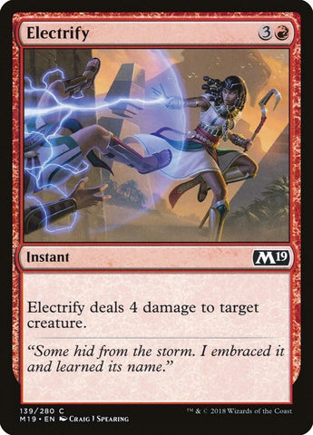 Image for Electrify (139) [Core Set 2019]