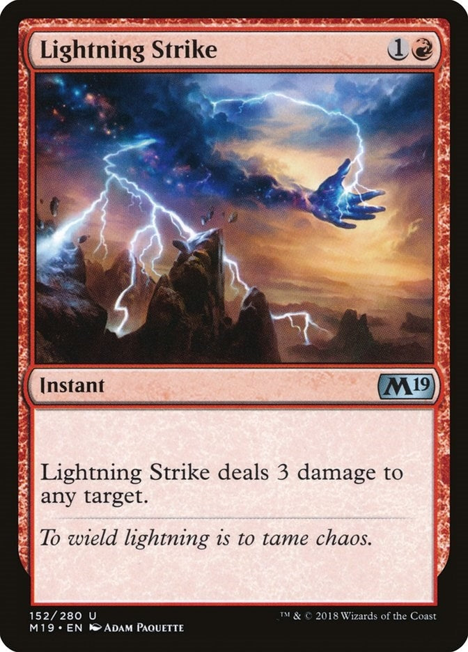 Image for Lightning Strike (152) [Core Set 2019]