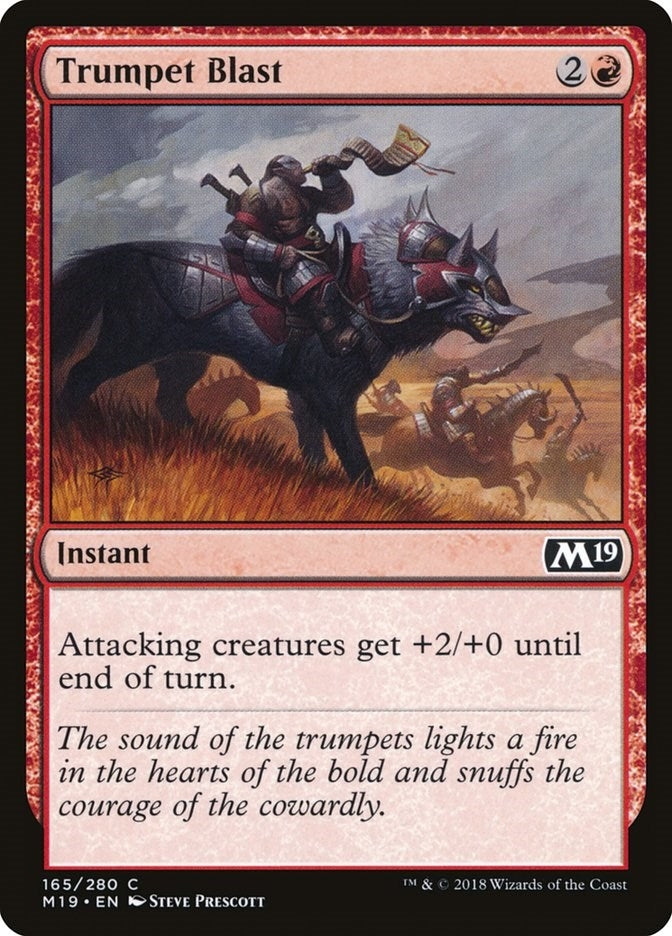 Image for Trumpet Blast (165) [Core Set 2019]