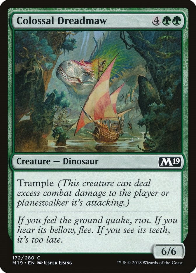 Image for Colossal Dreadmaw (172) [Core Set 2019]