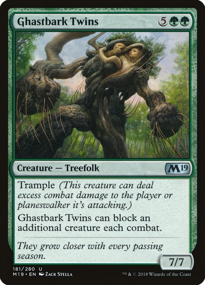 Image for Ghastbark Twins (181) [Core Set 2019]