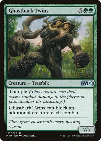 Image for Ghastbark Twins (181) [Core Set 2019]