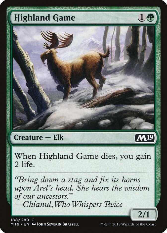 Image for Highland Game (188) [Core Set 2019]