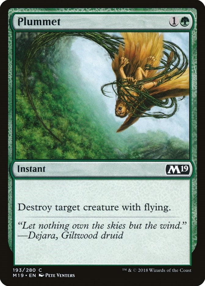 Image for Plummet (193) [Core Set 2019]