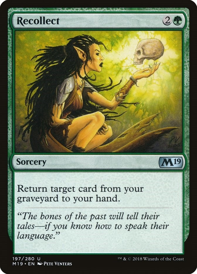 Image for Recollect (197) [Core Set 2019]