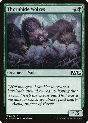 Image for Thornhide Wolves (204) [Core Set 2019]