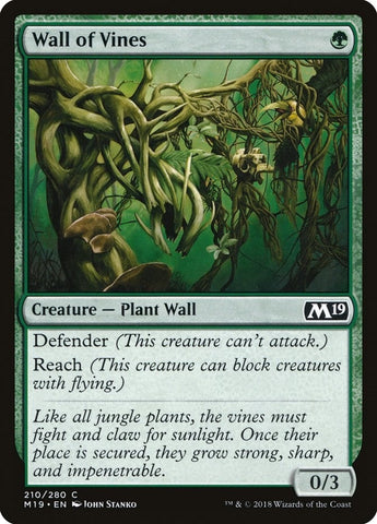 Image for Wall of Vines (210) [Core Set 2019]