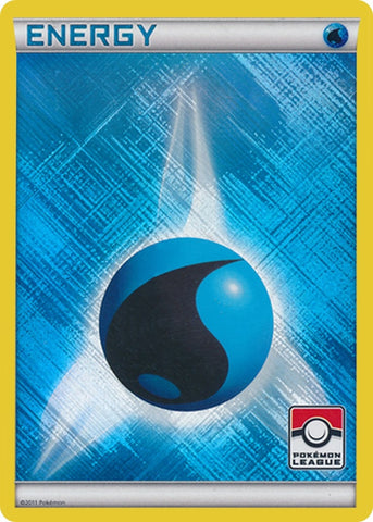Image for Water Energy (2011 Pokemon League Promo) [League & Championship Cards]