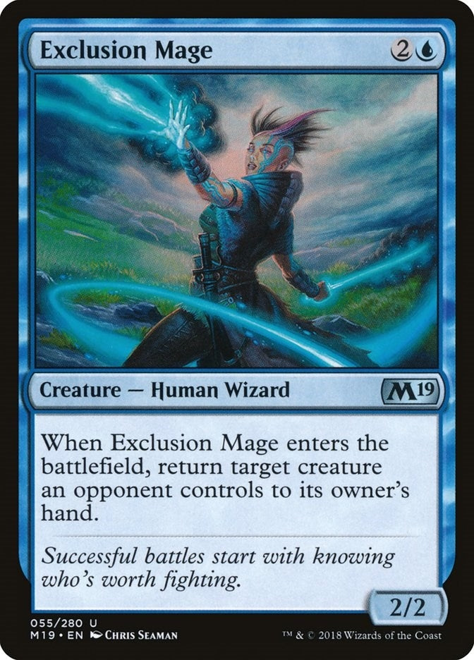 Image for Exclusion Mage (55) [Core Set 2019]