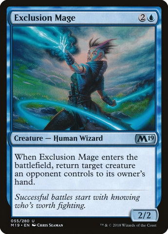 Image for Exclusion Mage (55) [Core Set 2019]