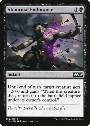 Image for Abnormal Endurance (85) [Core Set 2019]