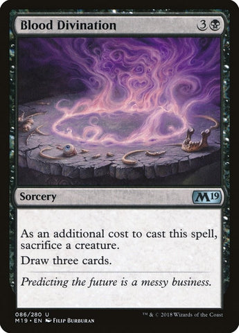 Image for Blood Divination (86) [Core Set 2019]