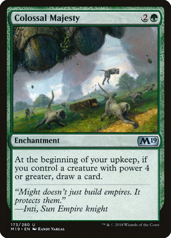 Image for Colossal Majesty (173) [Core Set 2019]