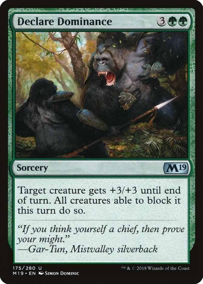 Image for Declare Dominance (175) [Core Set 2019]