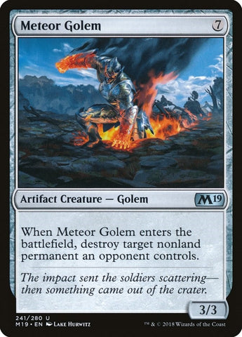 Image for Meteor Golem (241) [Core Set 2019]