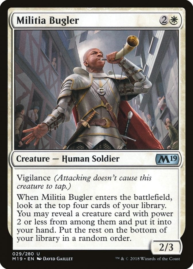 Image for Militia Bugler (29) [Core Set 2019]