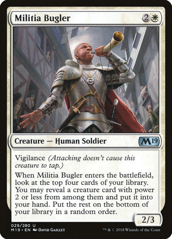 Image for Militia Bugler (29) [Core Set 2019]