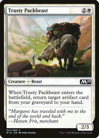 Image for Trusty Packbeast (41) [Core Set 2019]