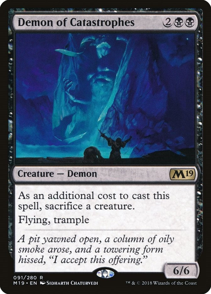 Image for Demon of Catastrophes (91) [Core Set 2019]