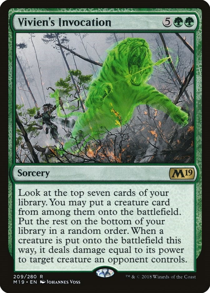 Image for Vivien's Invocation (209) [Core Set 2019]