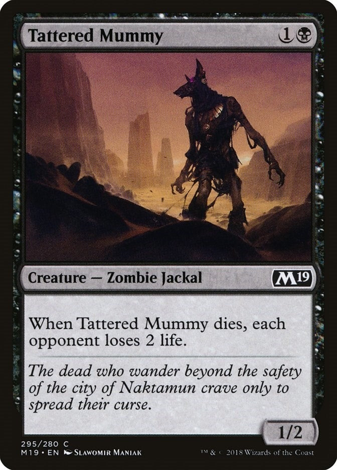 Image for Tattered Mummy (295) [Core Set 2019]