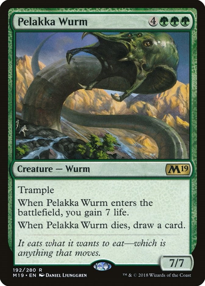 Image for Pelakka Wurm (192) [Core Set 2019]