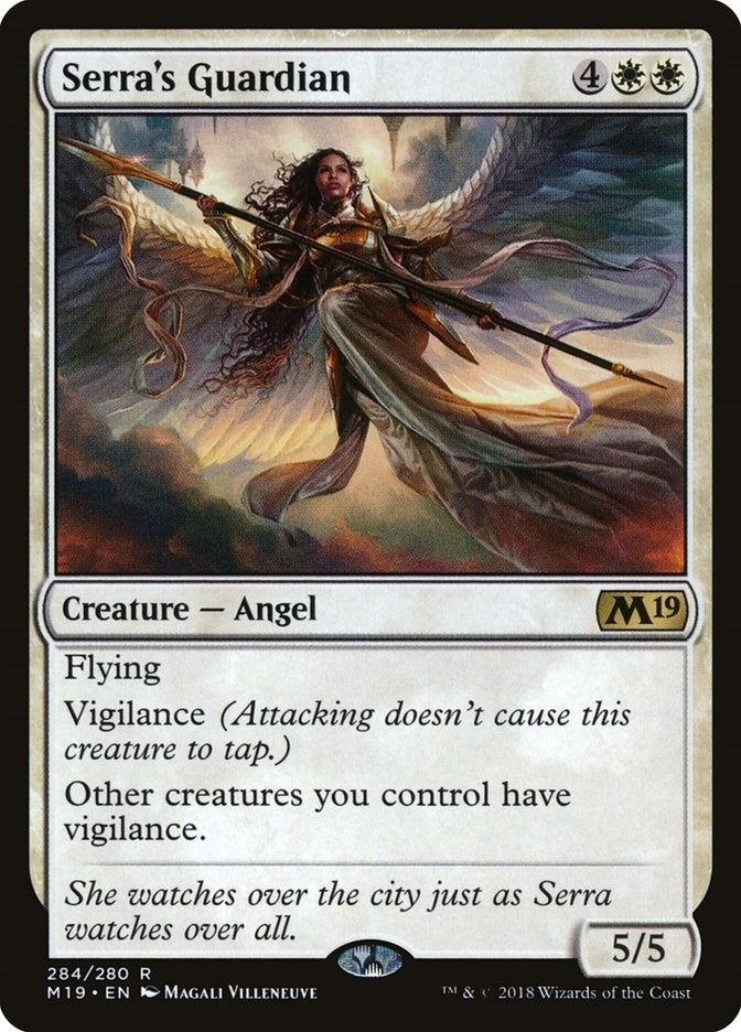 Image for Serra's Guardian (284) [Core Set 2019]
