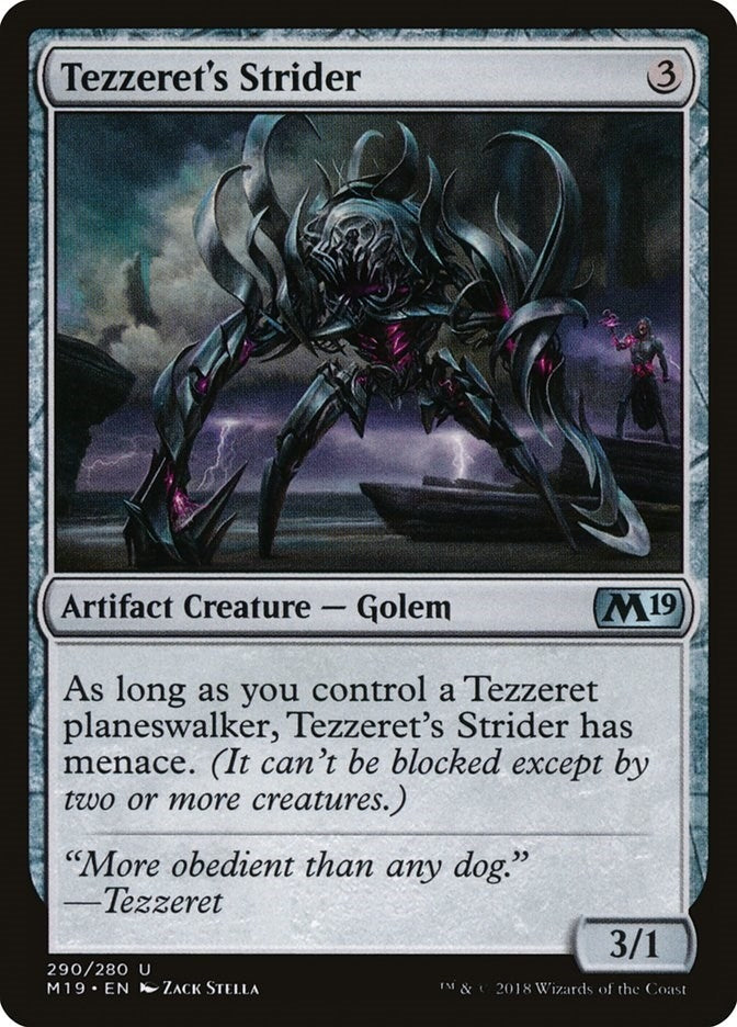 Image for Tezzeret's Strider (290) [Core Set 2019]