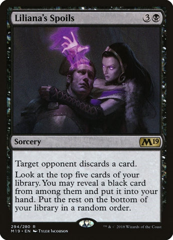 Image for Liliana's Spoils (294) [Core Set 2019]