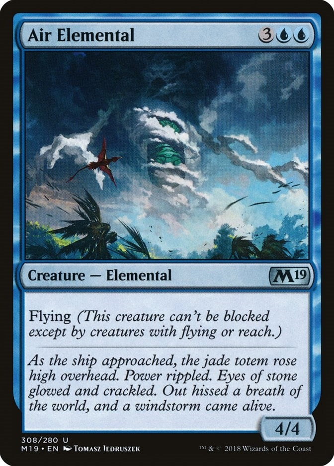 Image for Air Elemental (308) [Core Set 2019]
