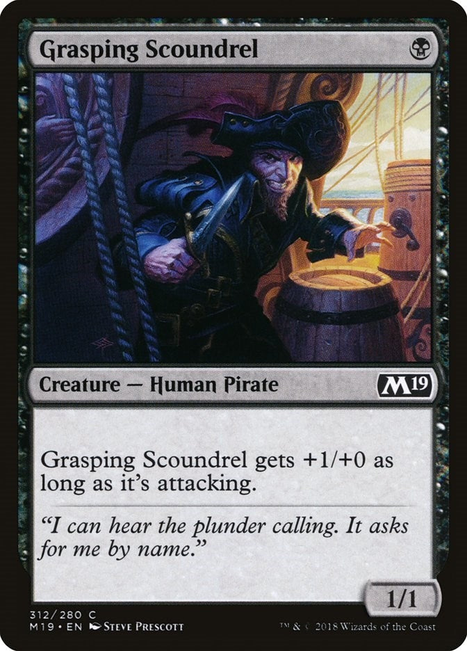 Image for Grasping Scoundrel (312) [Core Set 2019]