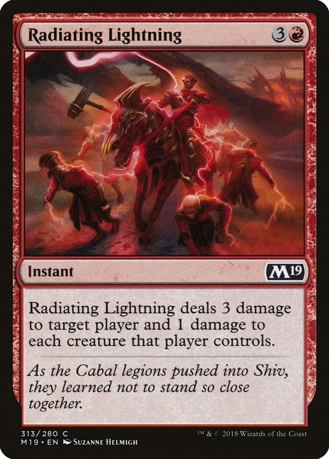 Image for Radiating Lightning (313) [Core Set 2019]