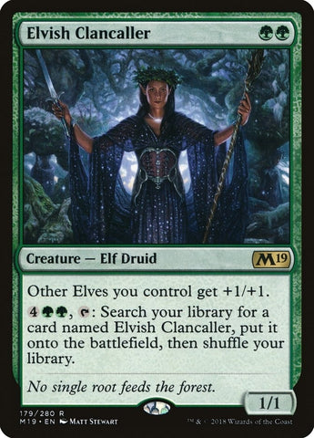 Image for Elvish Clancaller (179) [Core Set 2019]