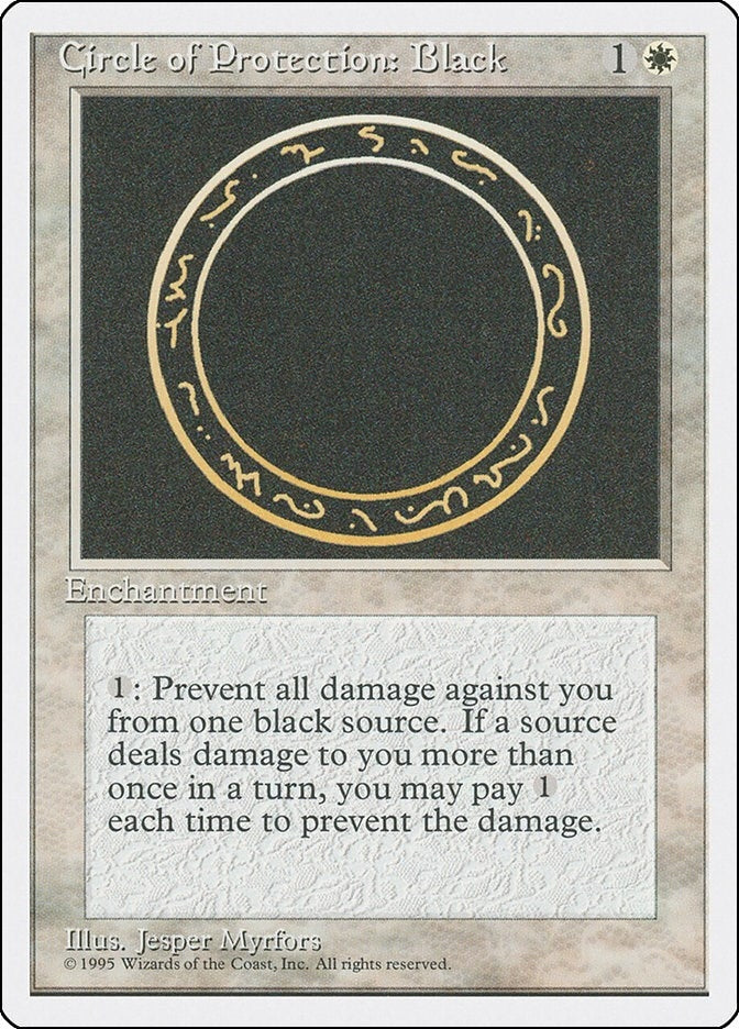 Image for Circle of Protection: Black [Fourth Edition]