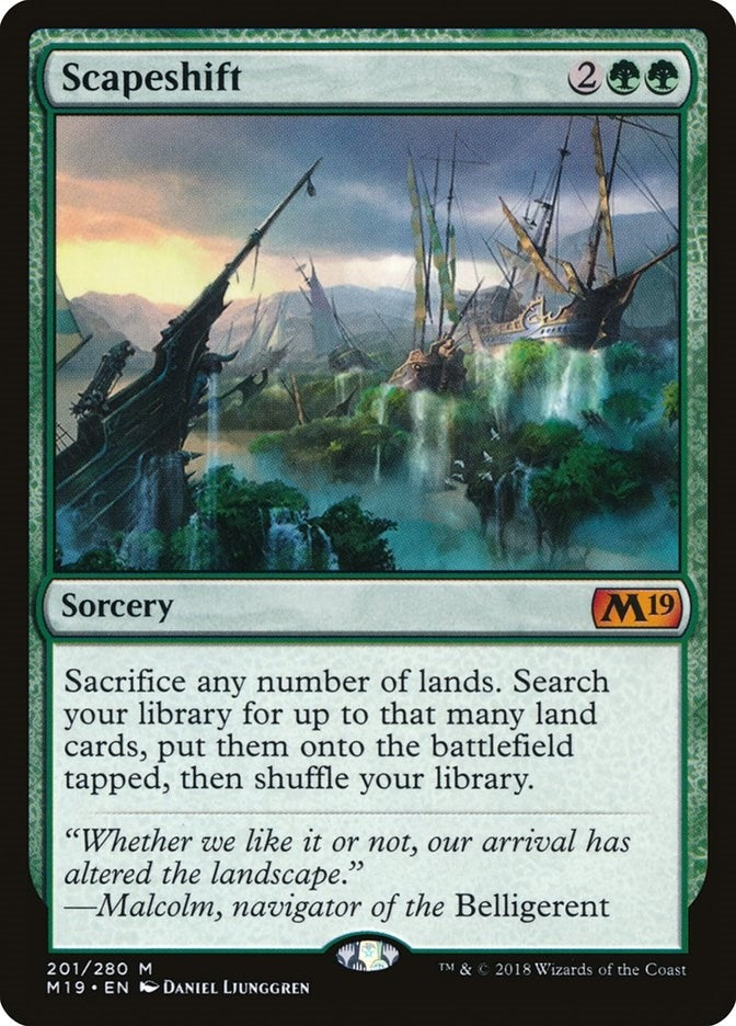 Image for Scapeshift (201) [Core Set 2019]