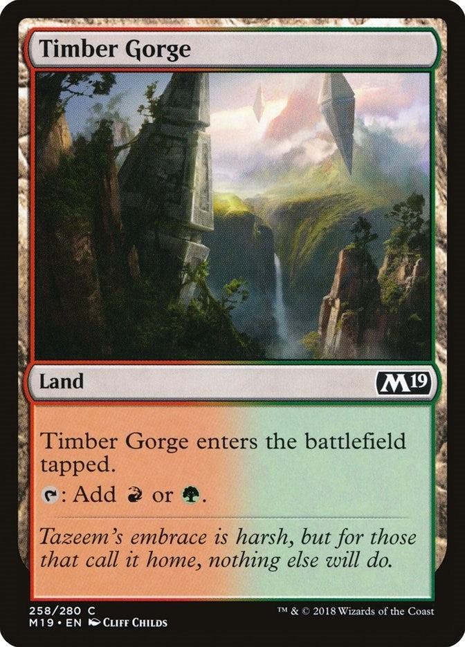 Image for Timber Gorge (258) [Core Set 2019]