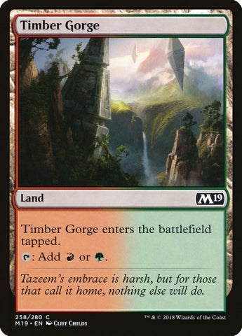 Image for Timber Gorge (258) [Core Set 2019]