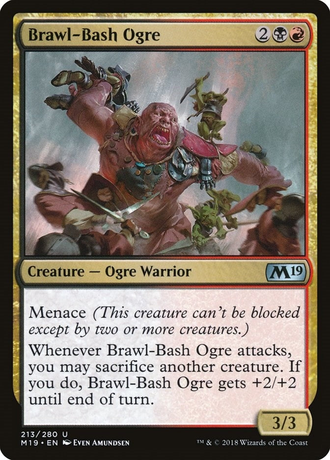 Image for Brawl-Bash Ogre (213) [Core Set 2019]