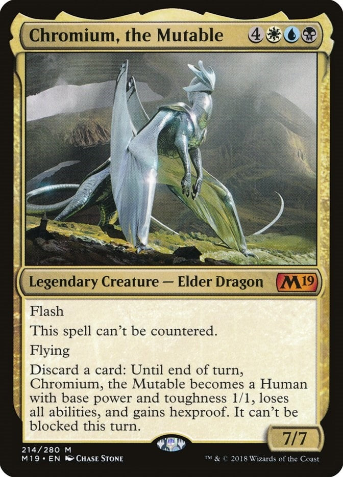 Image for Chromium, the Mutable (214) [Core Set 2019]