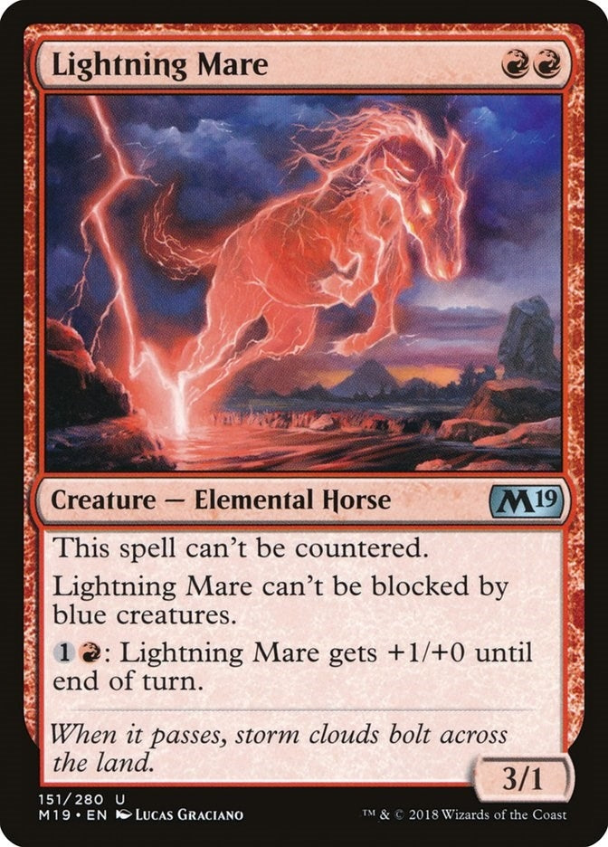Image for Lightning Mare (151) [Core Set 2019]