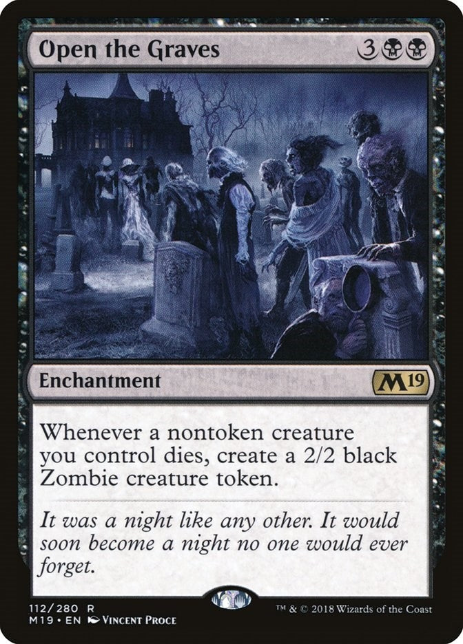 Image for Open the Graves (112) [Core Set 2019]