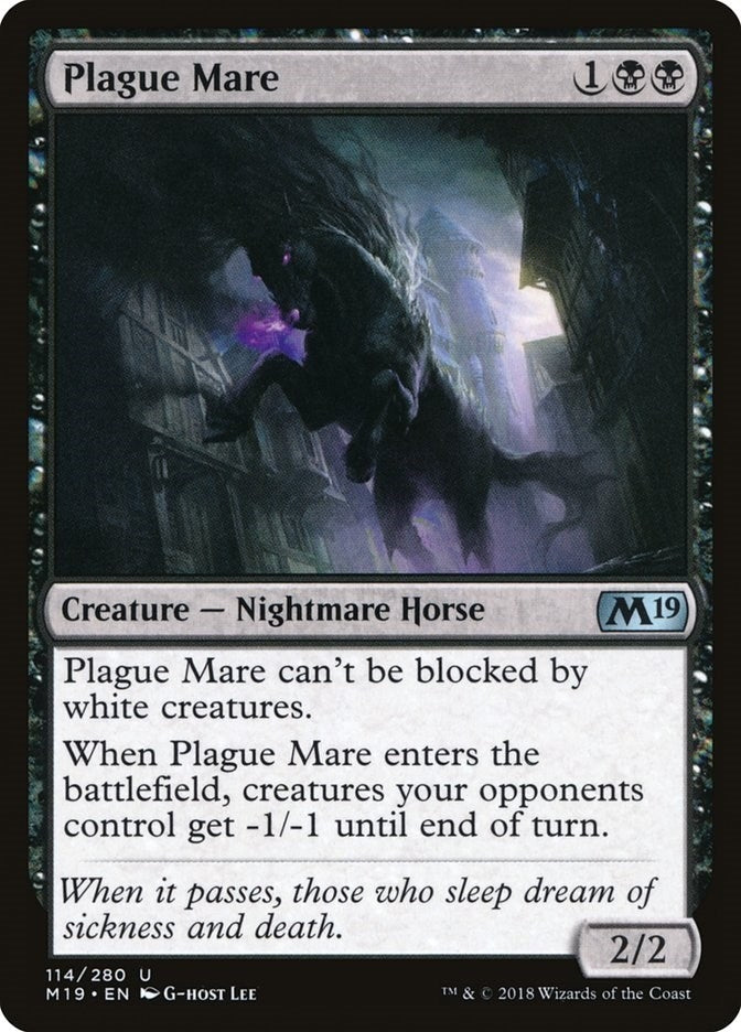 Image for Plague Mare (114) [Core Set 2019]