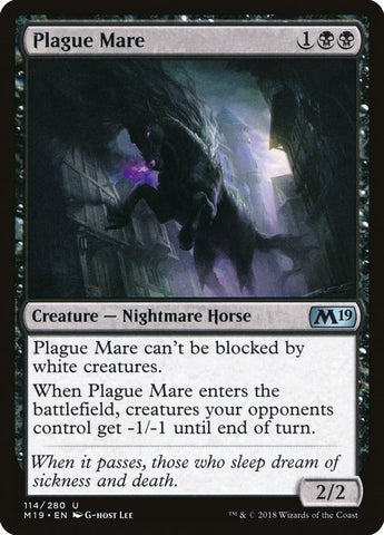 Image for Plague Mare (114) [Core Set 2019]