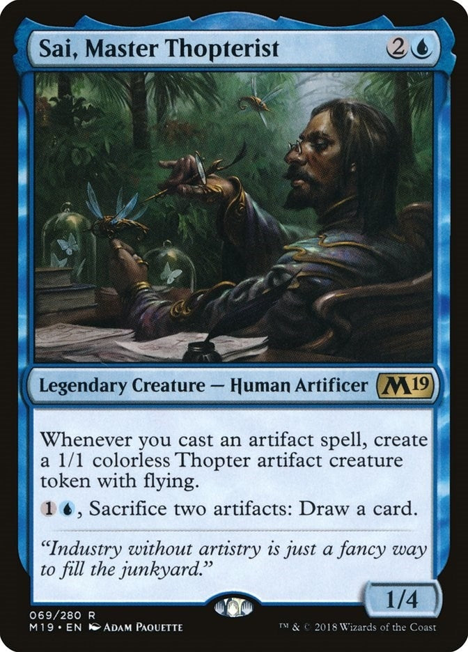 Image for Sai, Master Thopterist (69) [Core Set 2019]