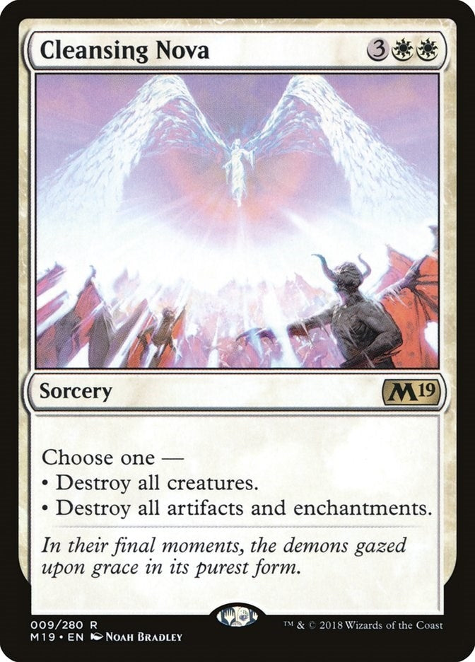 Image for Cleansing Nova (9) [Core Set 2019]