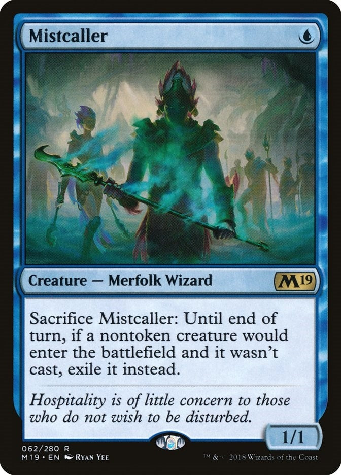 Image for Mistcaller (62) [Core Set 2019]