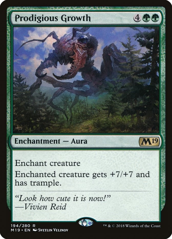 Image for Prodigious Growth (194) [Core Set 2019]