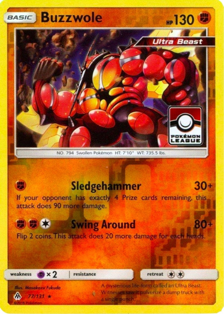 Image for Buzzwole (077/131) [League & Championship Cards]