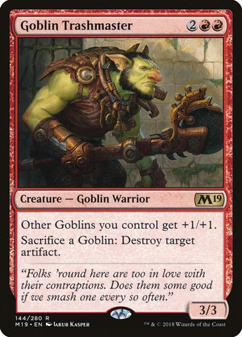Image for Goblin Trashmaster (144) [Core Set 2019]