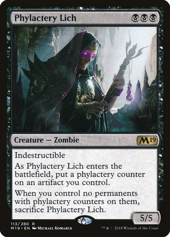 Image for Phylactery Lich (113) [Core Set 2019]